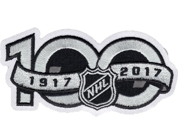 Youth New Jersey Devils NHL 100th Anniversary Patch Biaog