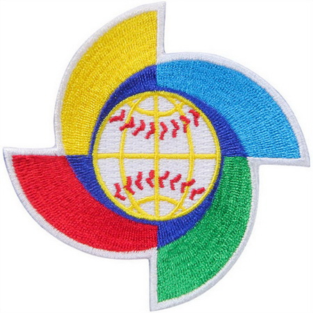 Youth 2017 World Baseball Classic Commemorative Patch Biaog