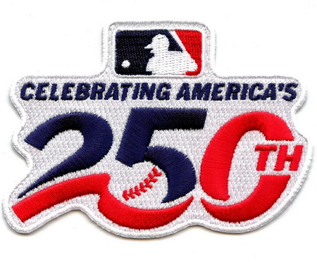 Men Milwaukee Brewers Celebrating America 250th annivesary Patch Biaog